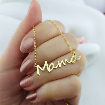 925 Ayar Gümüş İsim Kolye - 2