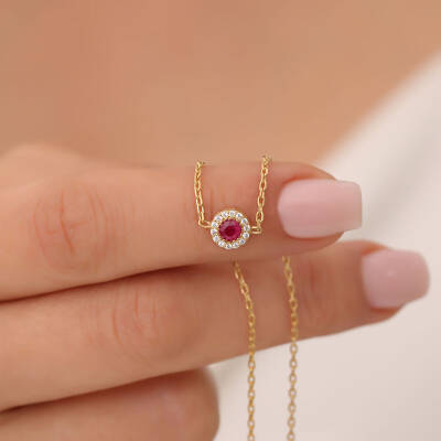 925 Ayar Gümüş Pembe ve Beyaz Taşlı Zarif Bileklik - 2