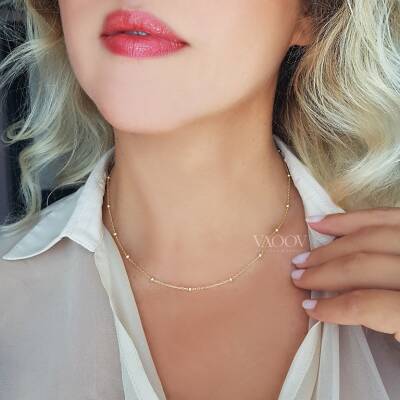 925 Ayar Gümüş Toplu Zincir - 3