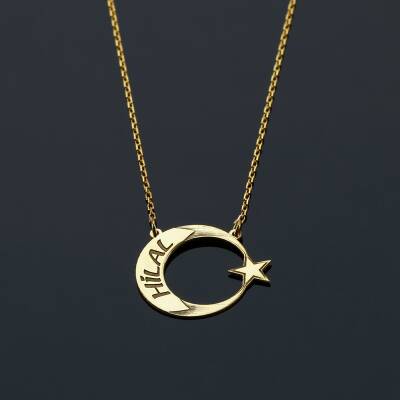 Ay Yıldız İsimli Kolye - 2