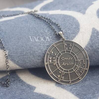 Doğum Haritası Kolye - 1