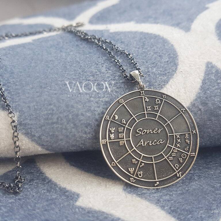 Doğum Haritası Kolye - 1