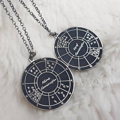 Doğum Haritası Kolye - 2