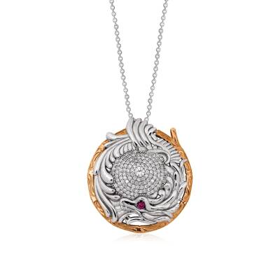 Gümüş Ejderha Kolye