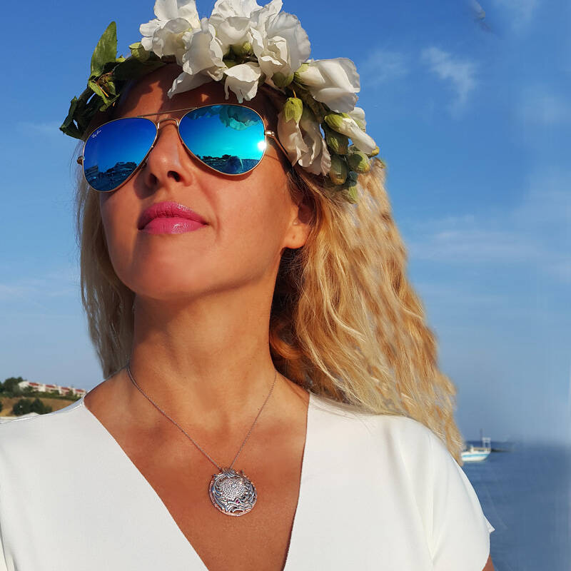 Gümüş Ejderha Kolye - 4