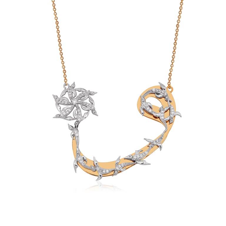 Gümüş Kuşlar ve Vav Kolye - 1