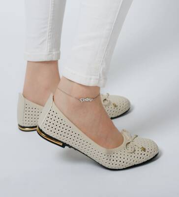 Vaoov 925 Ayar Gümüş İsimli Halhal