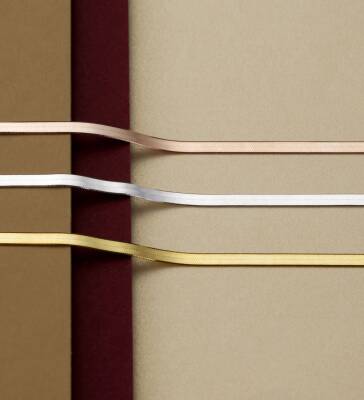 Vaoov 925 Ayar Gümüş İtalyan Yılan Zincir - 3