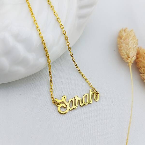 Vaoov 925 Ayar Gümüş Kişiye Özel İsim Bileklik - 3