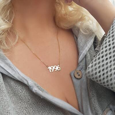 Vaoov 925 Ayar Gümüş Tarih Kolye - 2