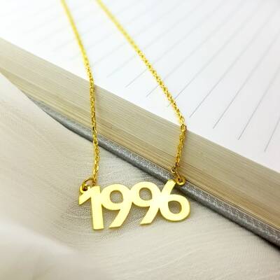 Vaoov 925 Ayar Gümüş Tarih Kolye - 5