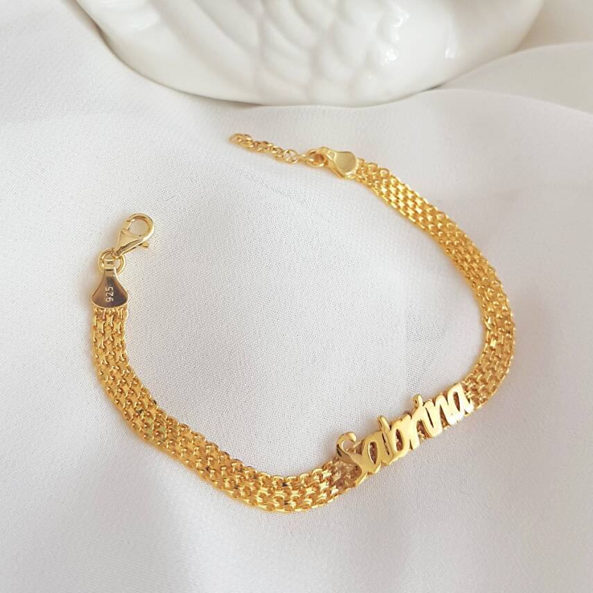 Zincir Örme Retro Bileklik  - 2