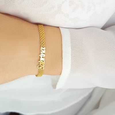 Zincir Örme Retro Bileklik  - 8